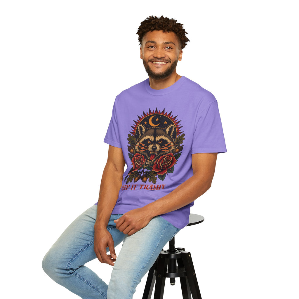 Keep It Trashy Raccoon Flash T-Shirt