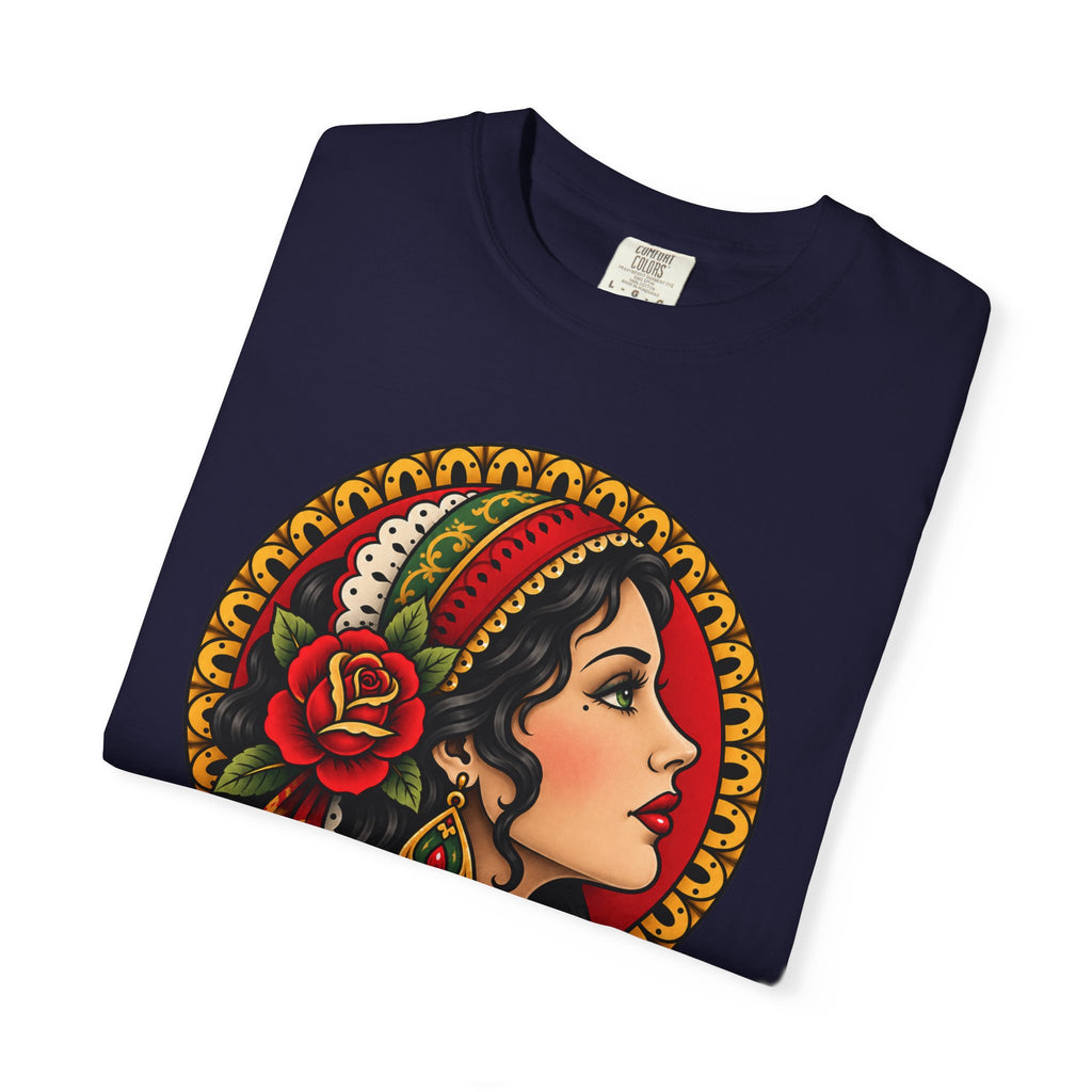 Esmeralda Gypsy Tattoo Flash T shirt