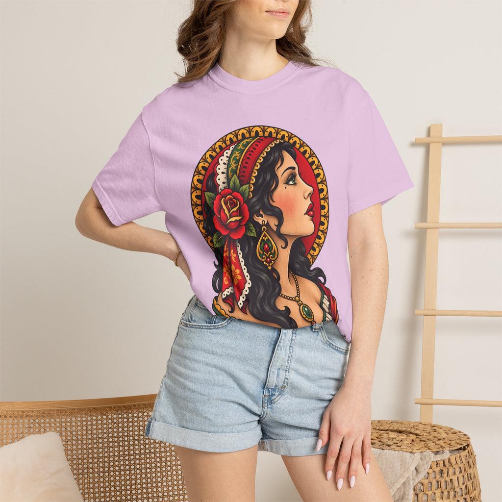 Esmeralda Gypsy Tattoo Flash T shirt