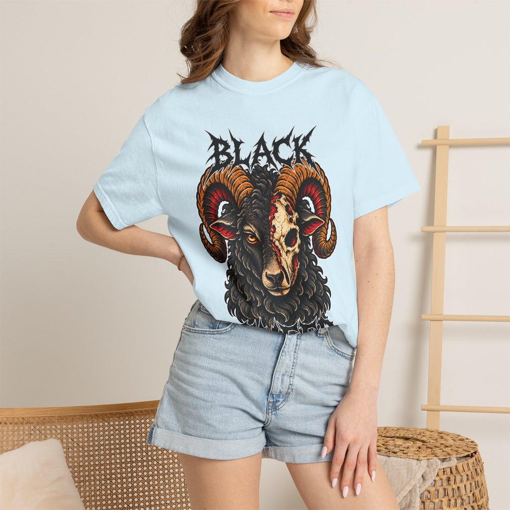 Black Sheep Tattoo Flash T-Shirt
