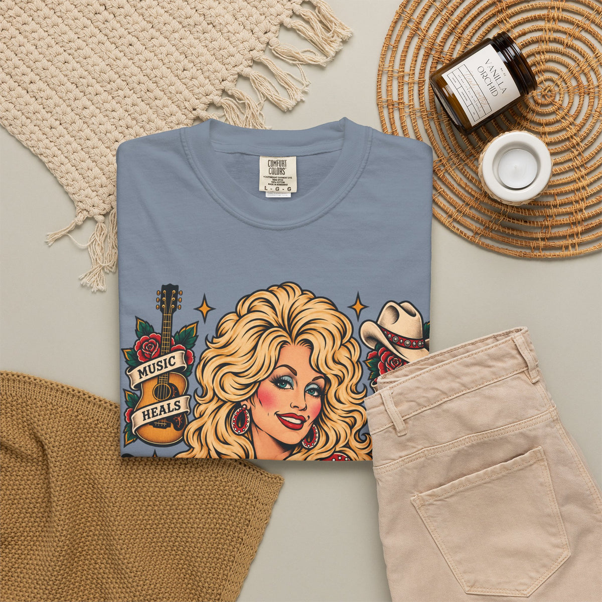 Dolly Tattoo Flash T-Shirt