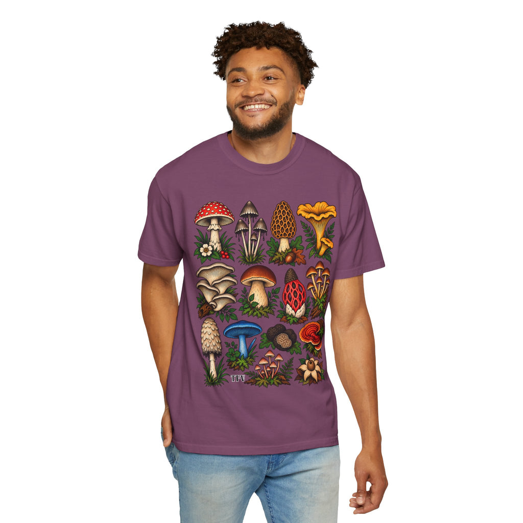 Mushroom Tattoo Flash T-Shirt