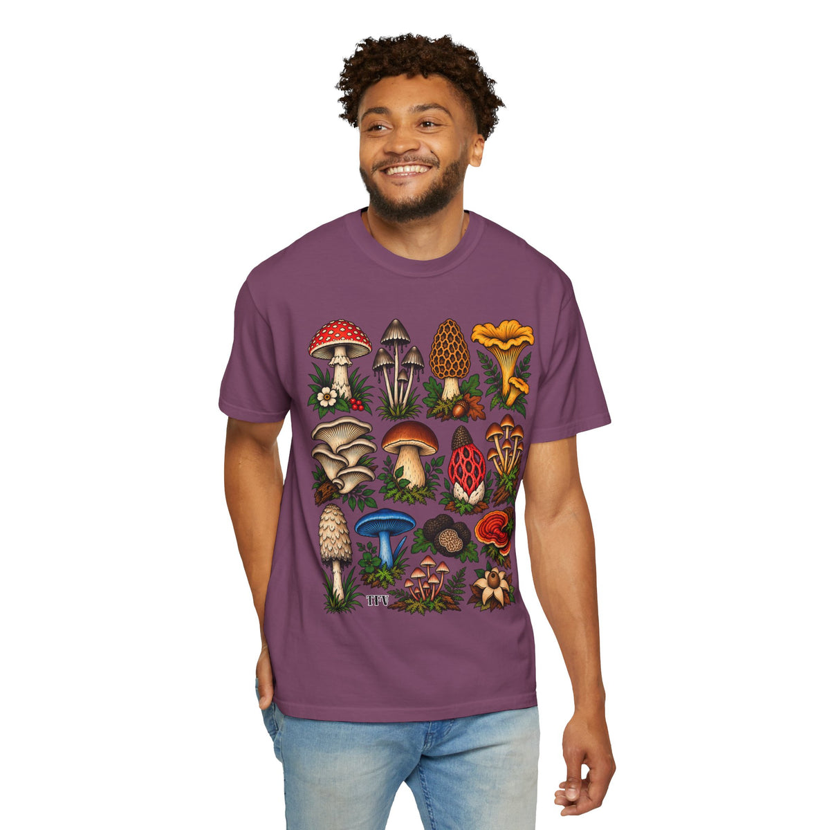Mushroom Tattoo Flash T-Shirt