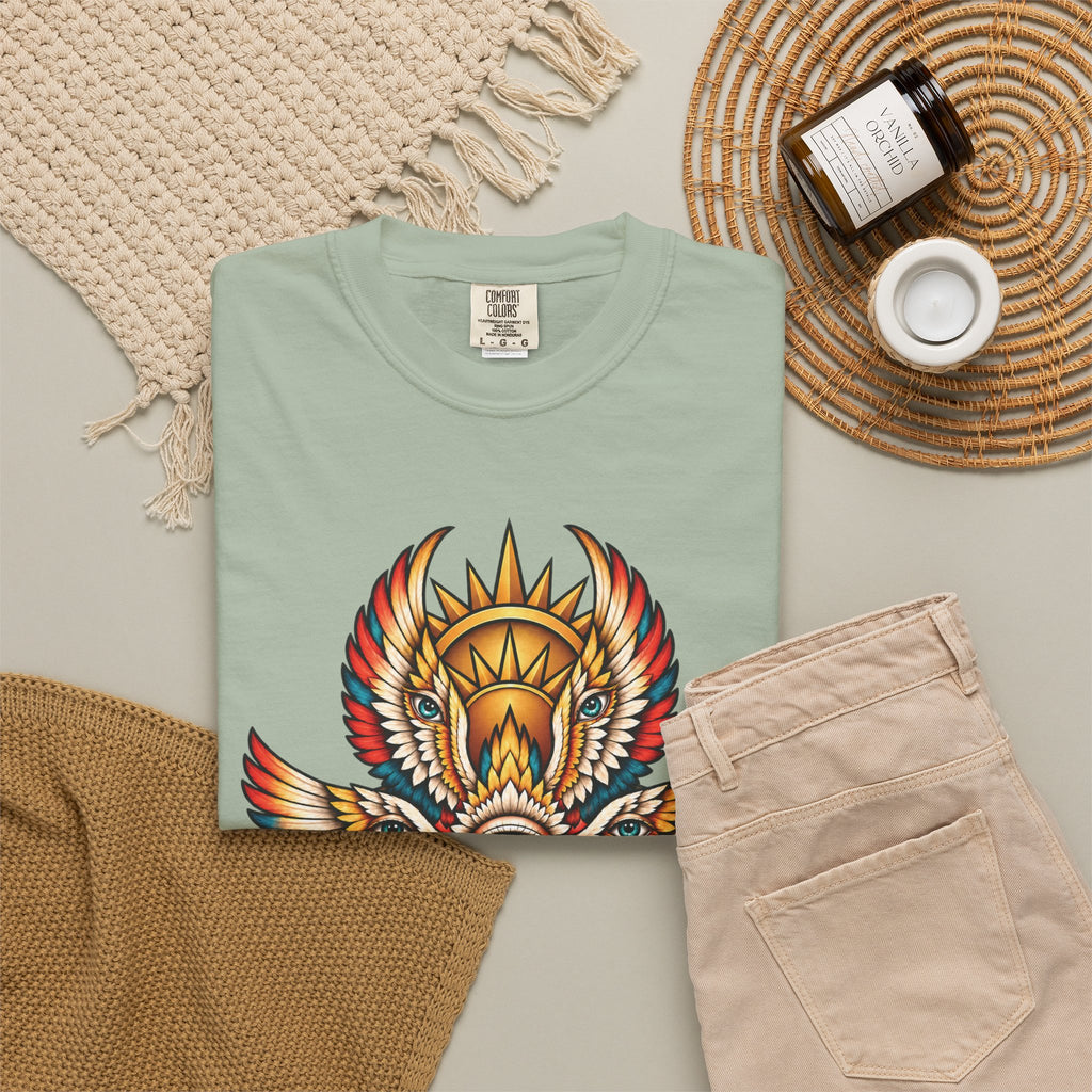 Seraphim Biblically Accurate Angel Tattoo Flash Sheet T-Shirt