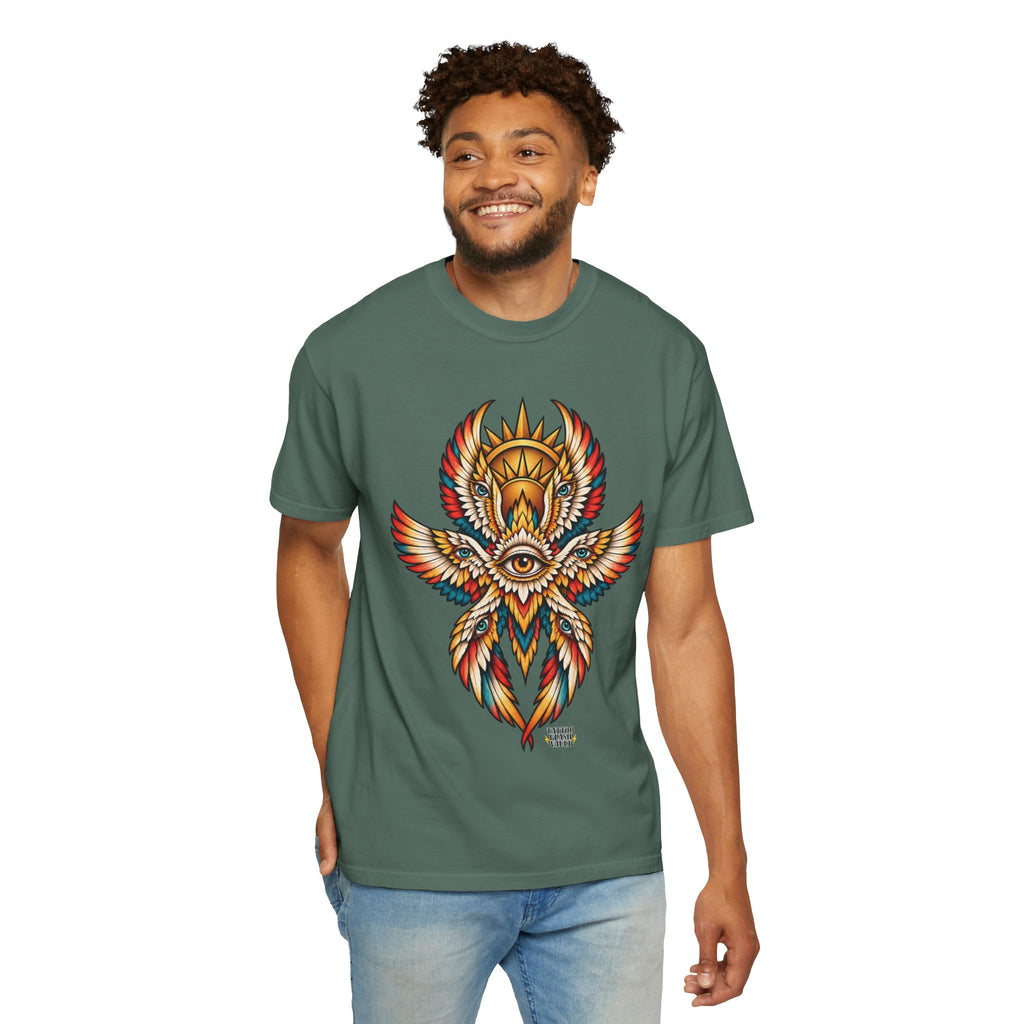 Seraphim Biblically Accurate Angel Tattoo Flash Sheet T-Shirt