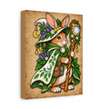 Rabbit Wizard Tattoo Flash Wall Art
