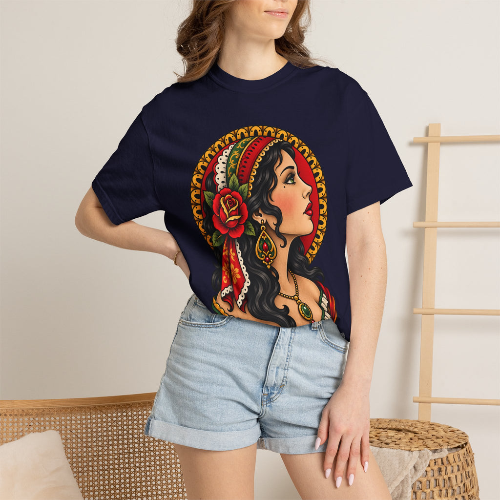 Esmeralda Gypsy Tattoo Flash T shirt