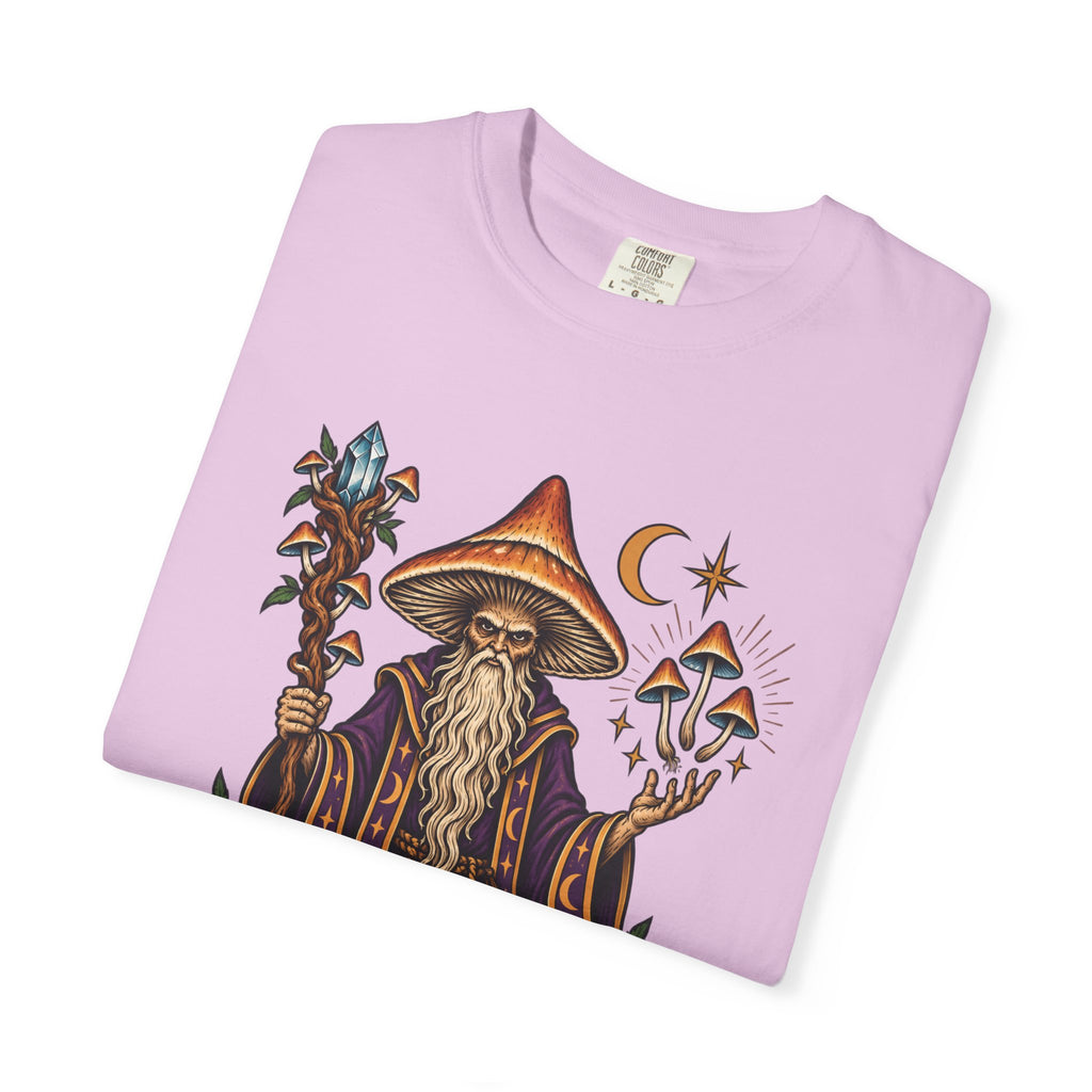psilocybin Mushroom Wizard Tattoo Flash T-Shirt