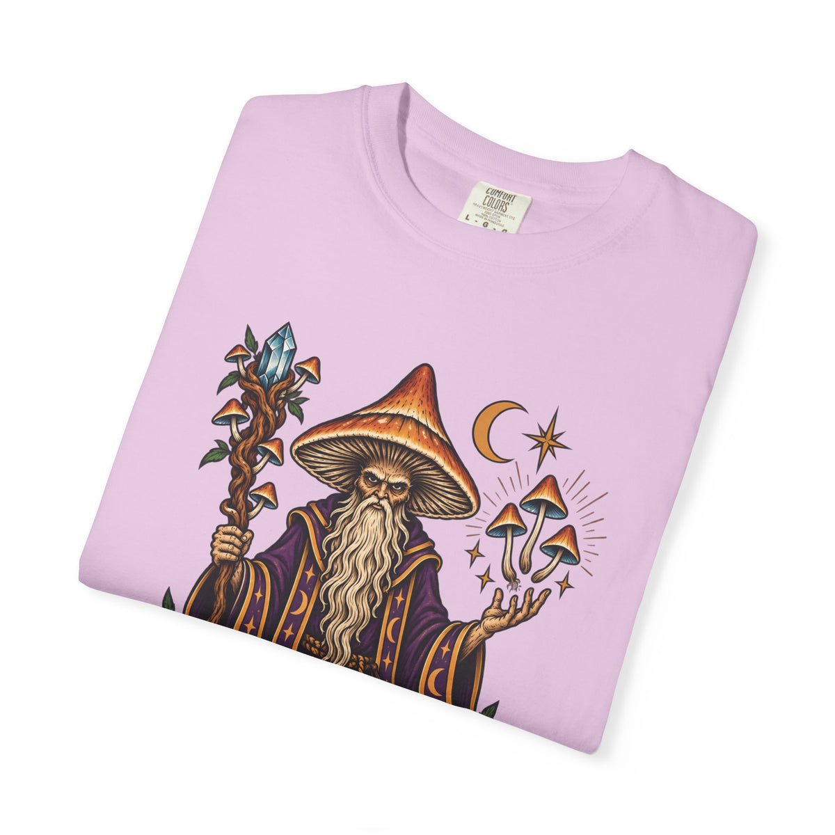 psilocybin Mushroom Wizard Tattoo Flash T-Shirt