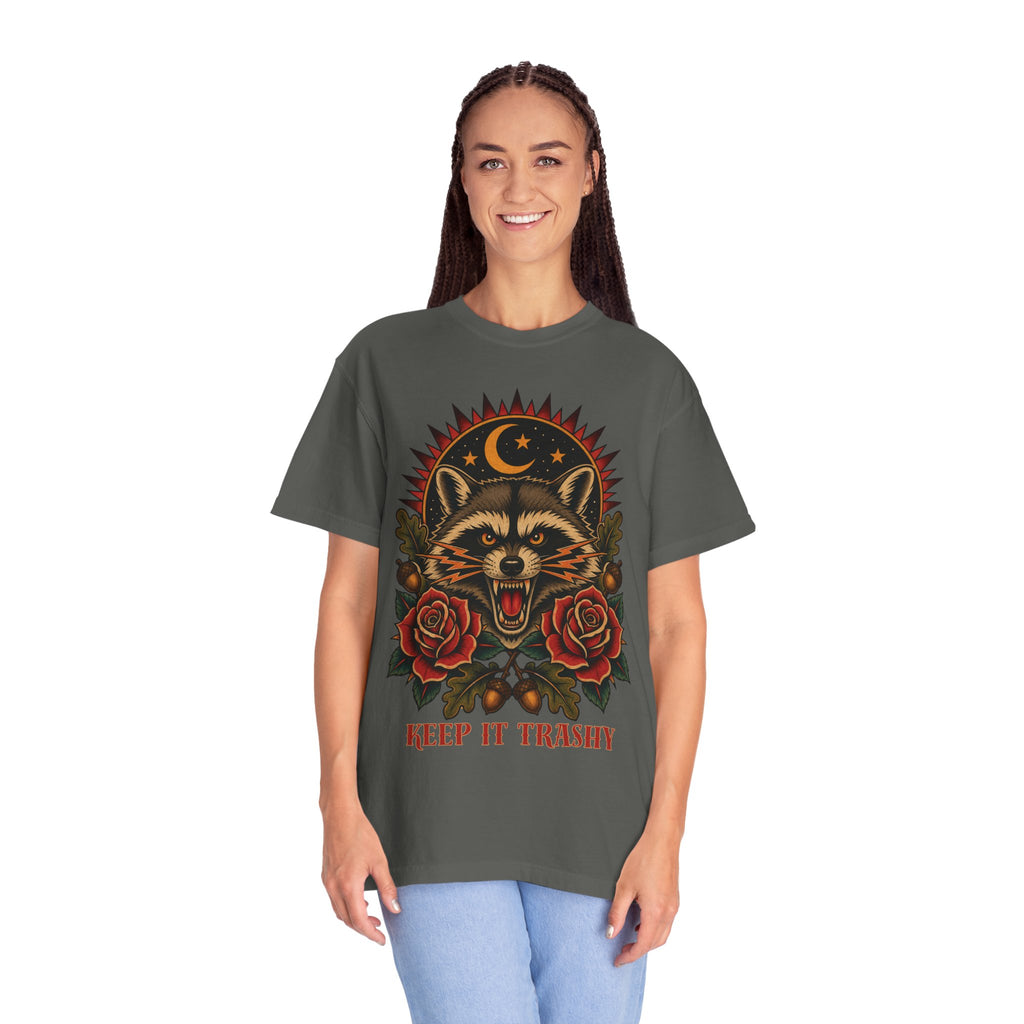 Keep It Trashy Raccoon Flash T-Shirt