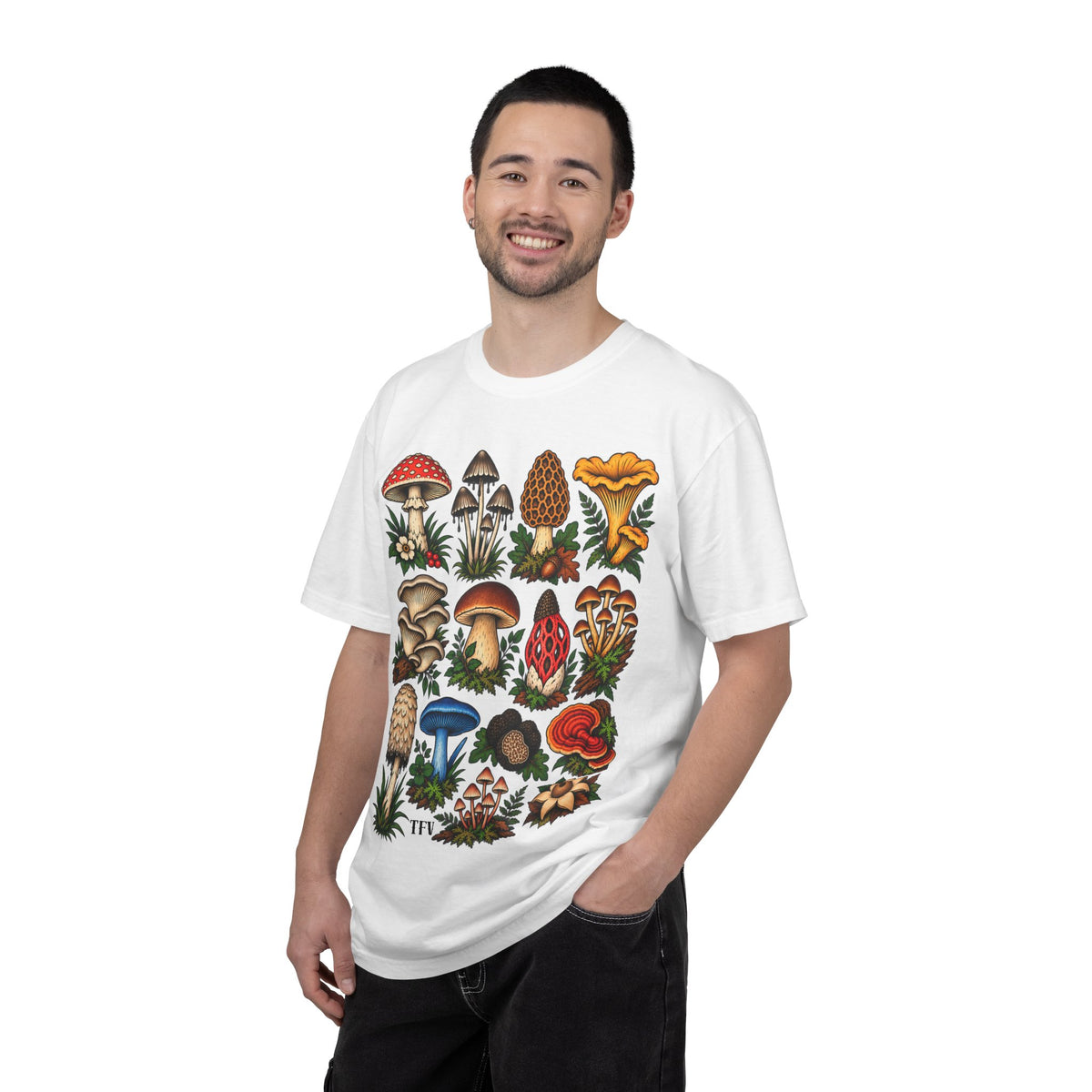 Mushroom Tattoo Flash T-Shirt