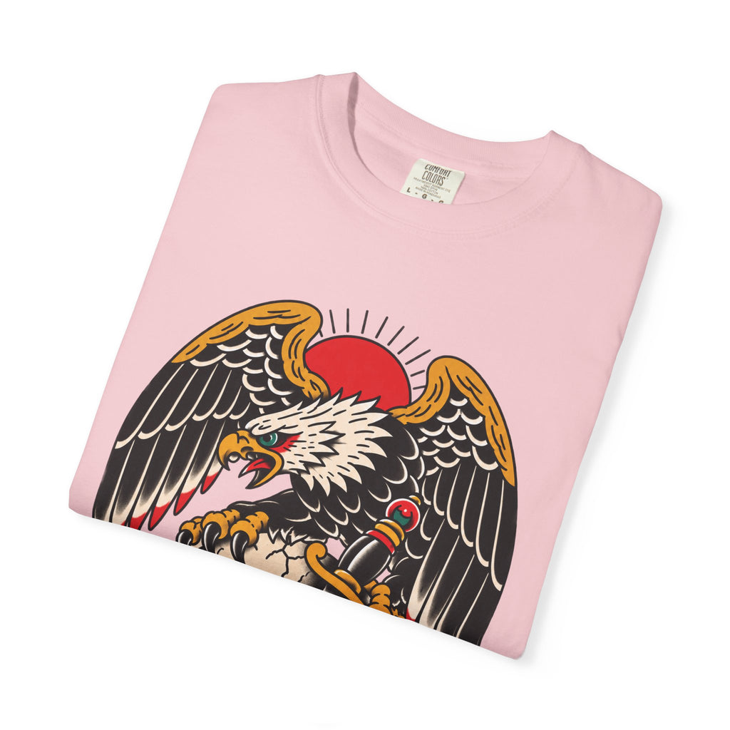 American Traditional Eagle & Skull Tattoo Flash T-Shirt