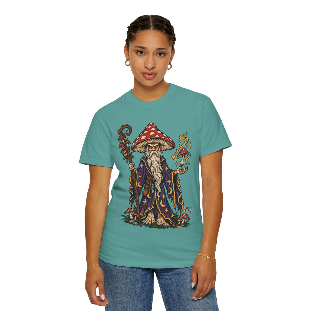 Amanita Mushroom Wizard T-Shirt