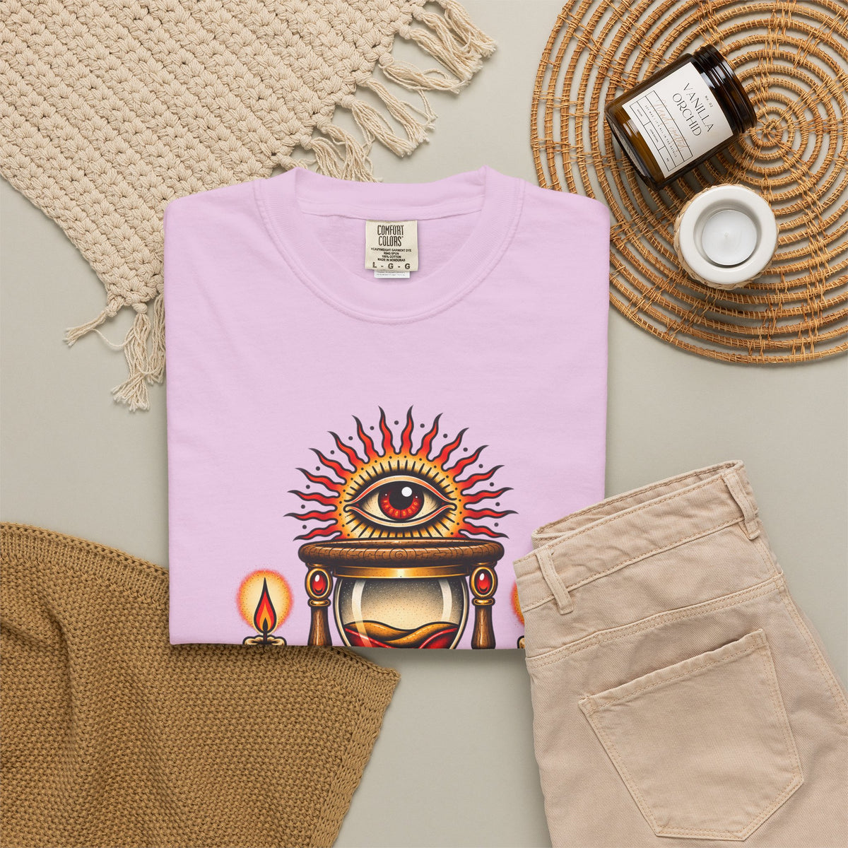 Hourglass Tattoo Flash T Shirt