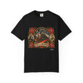 Hellbound Skull Train Tattoo Flash T-Shirt