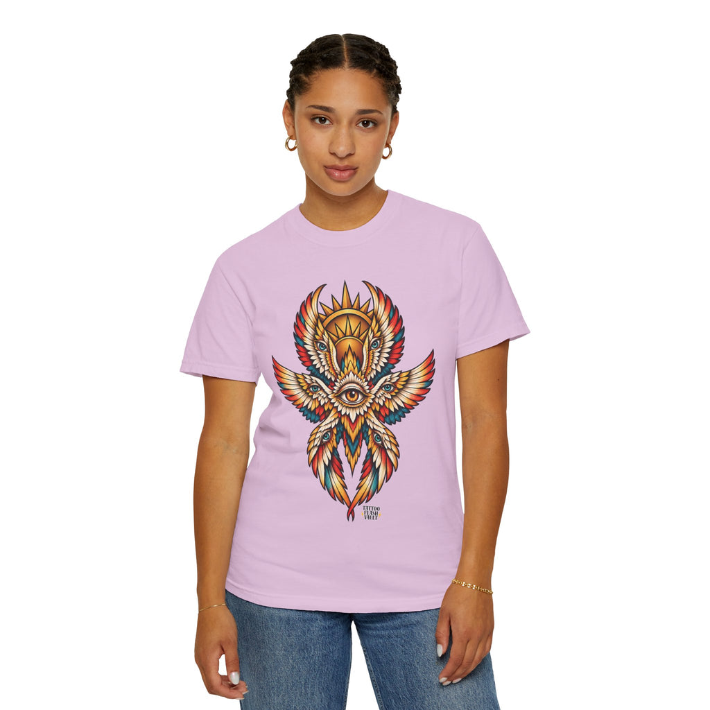 Seraphim Biblically Accurate Angel Tattoo Flash Sheet T-Shirt