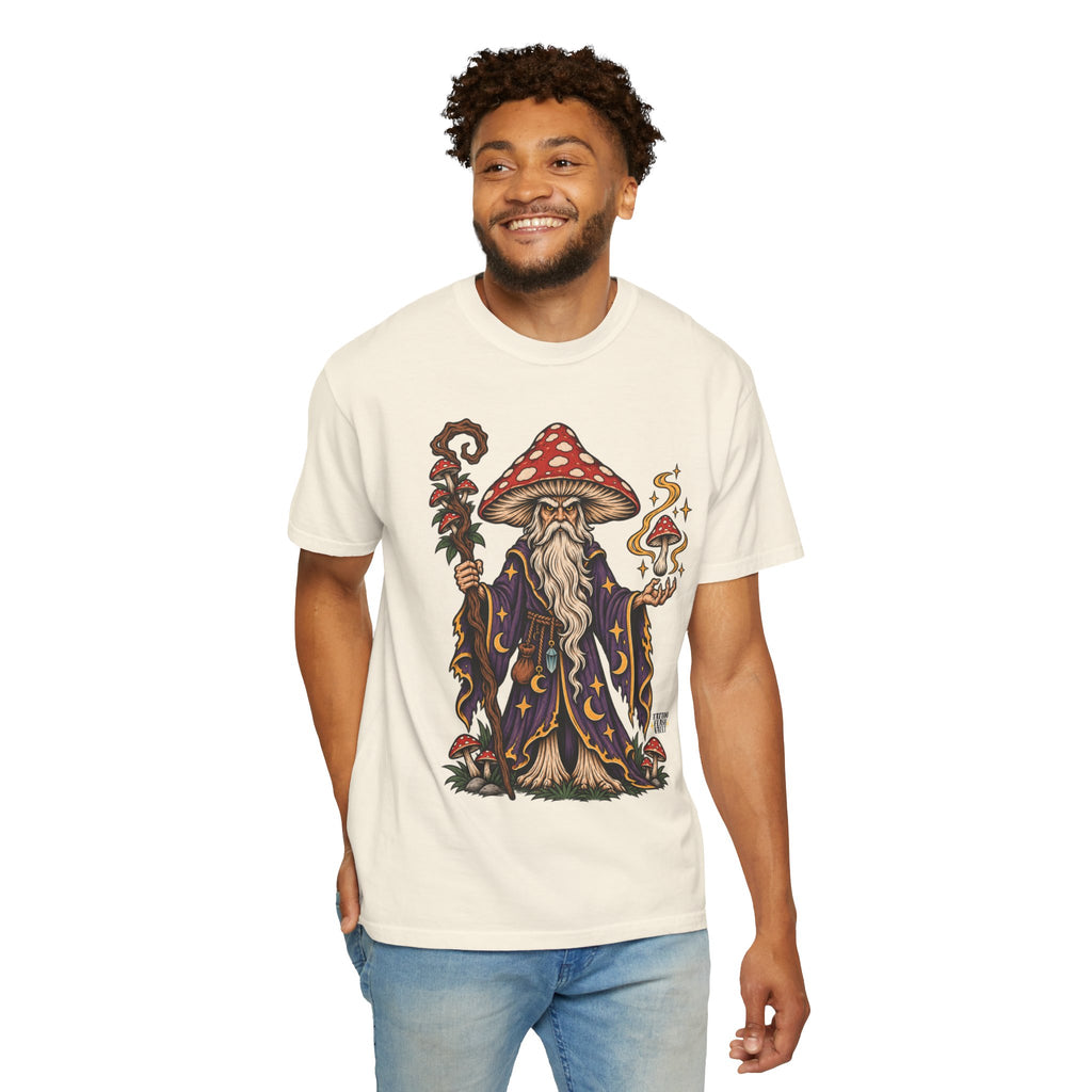 Amanita Mushroom Wizard T-Shirt