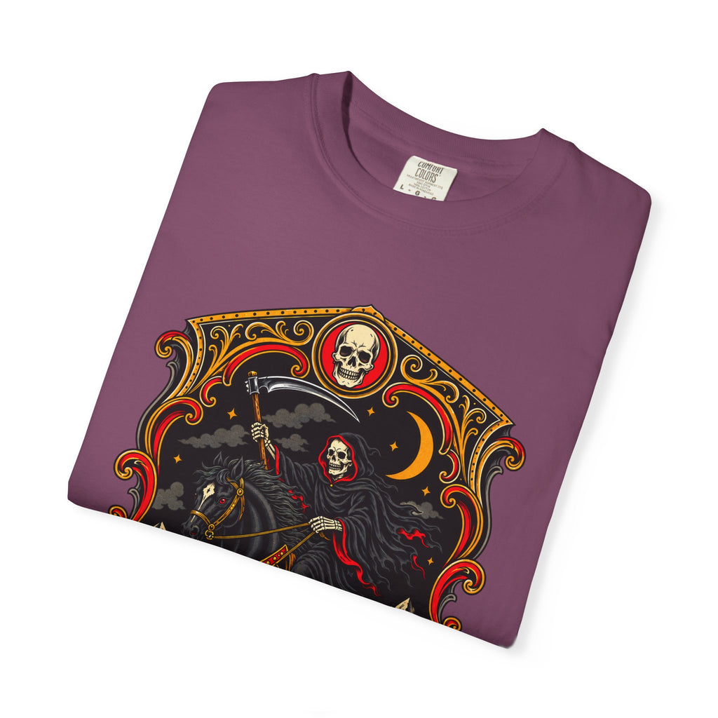 Grim Reaper Horseman Tattoo Flash T-Shirt