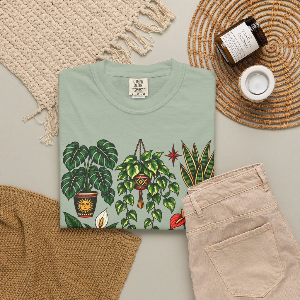 Houseplant Tattoo Flash T-Shirt
