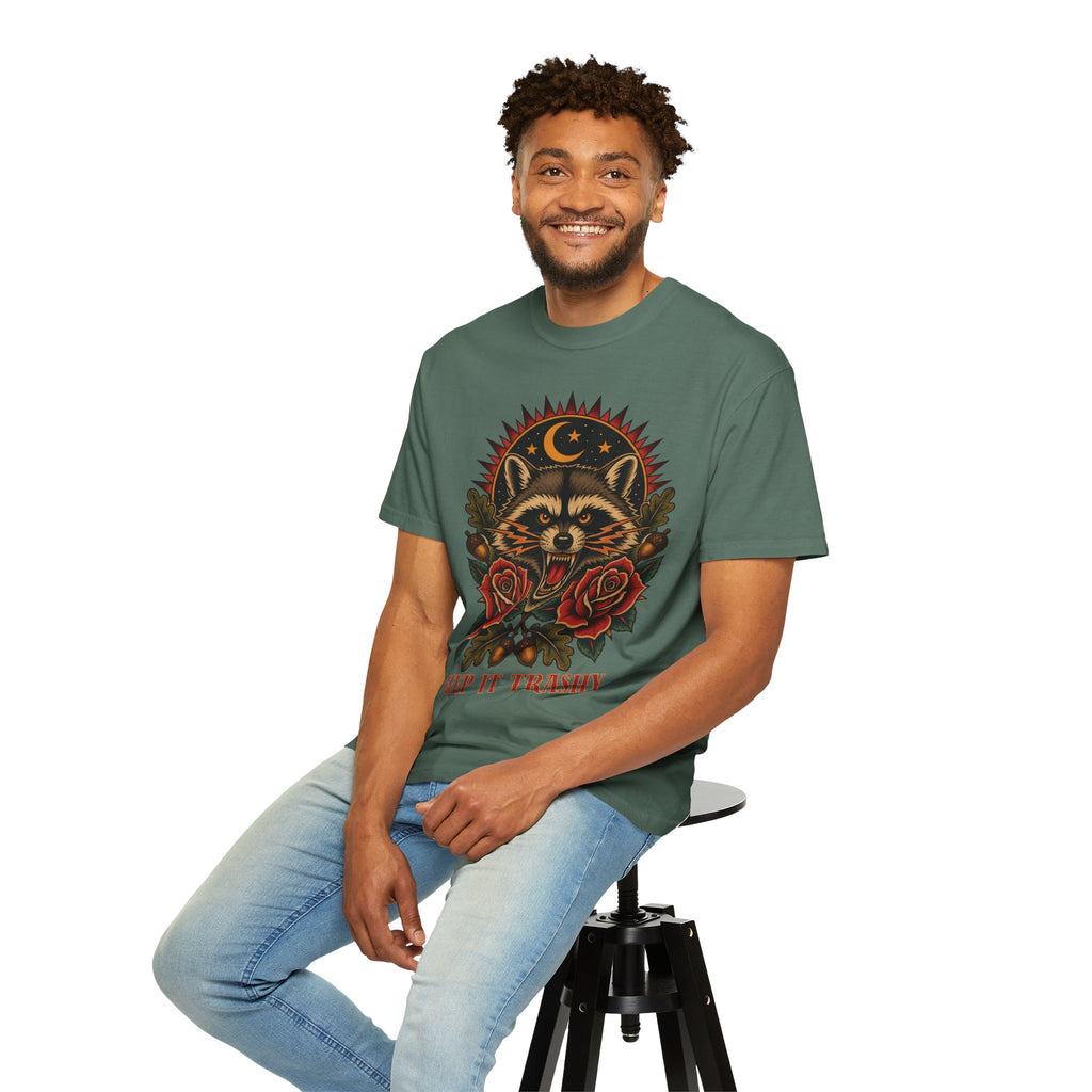Keep It Trashy Raccoon Flash T-Shirt