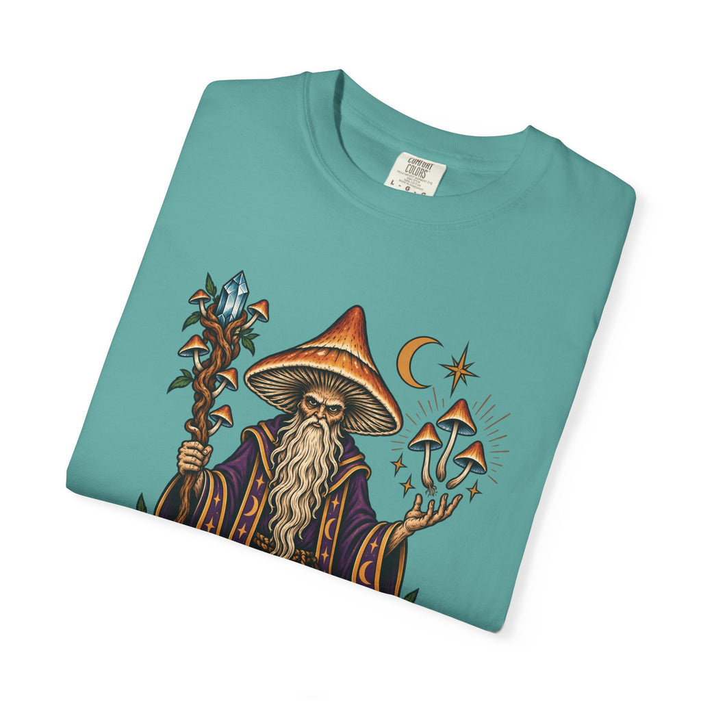 psilocybin Mushroom Wizard Tattoo Flash T-Shirt
