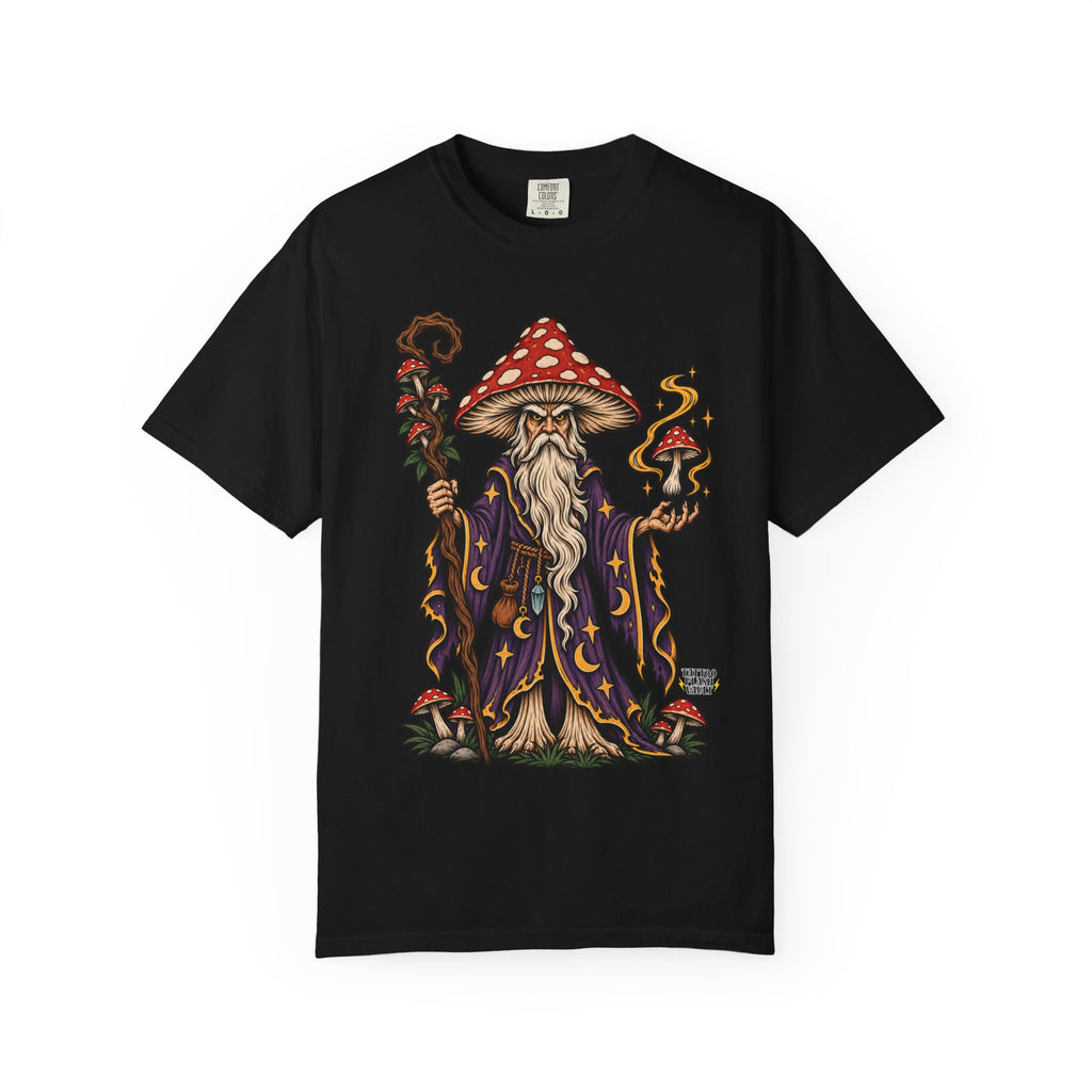 Amanita Mushroom Wizard T-Shirt
