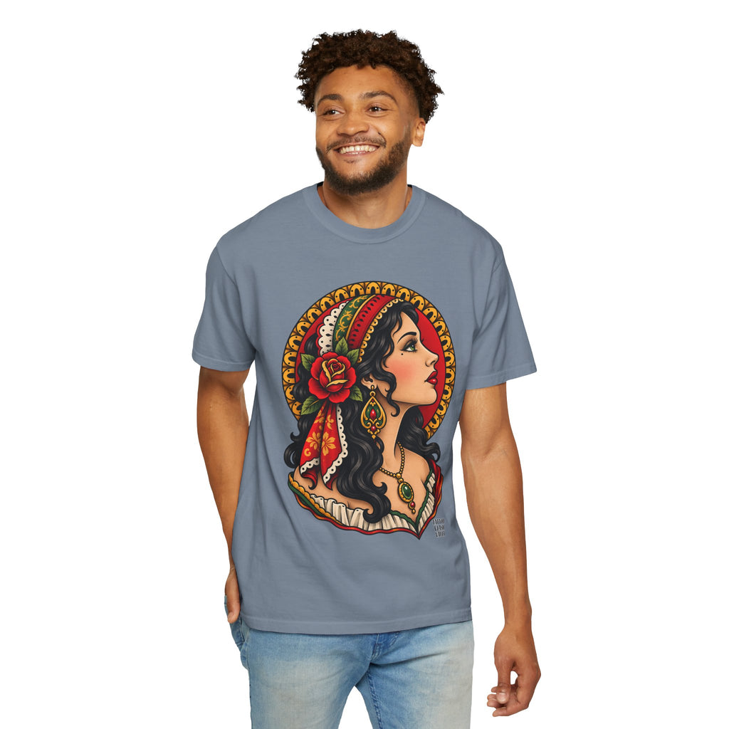 Esmeralda Gypsy Tattoo Flash T shirt
