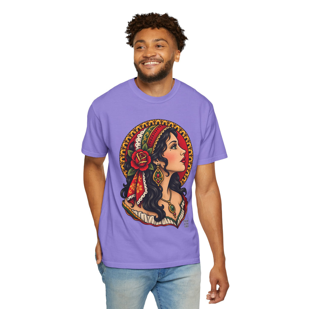 Esmeralda Gypsy Tattoo Flash T shirt