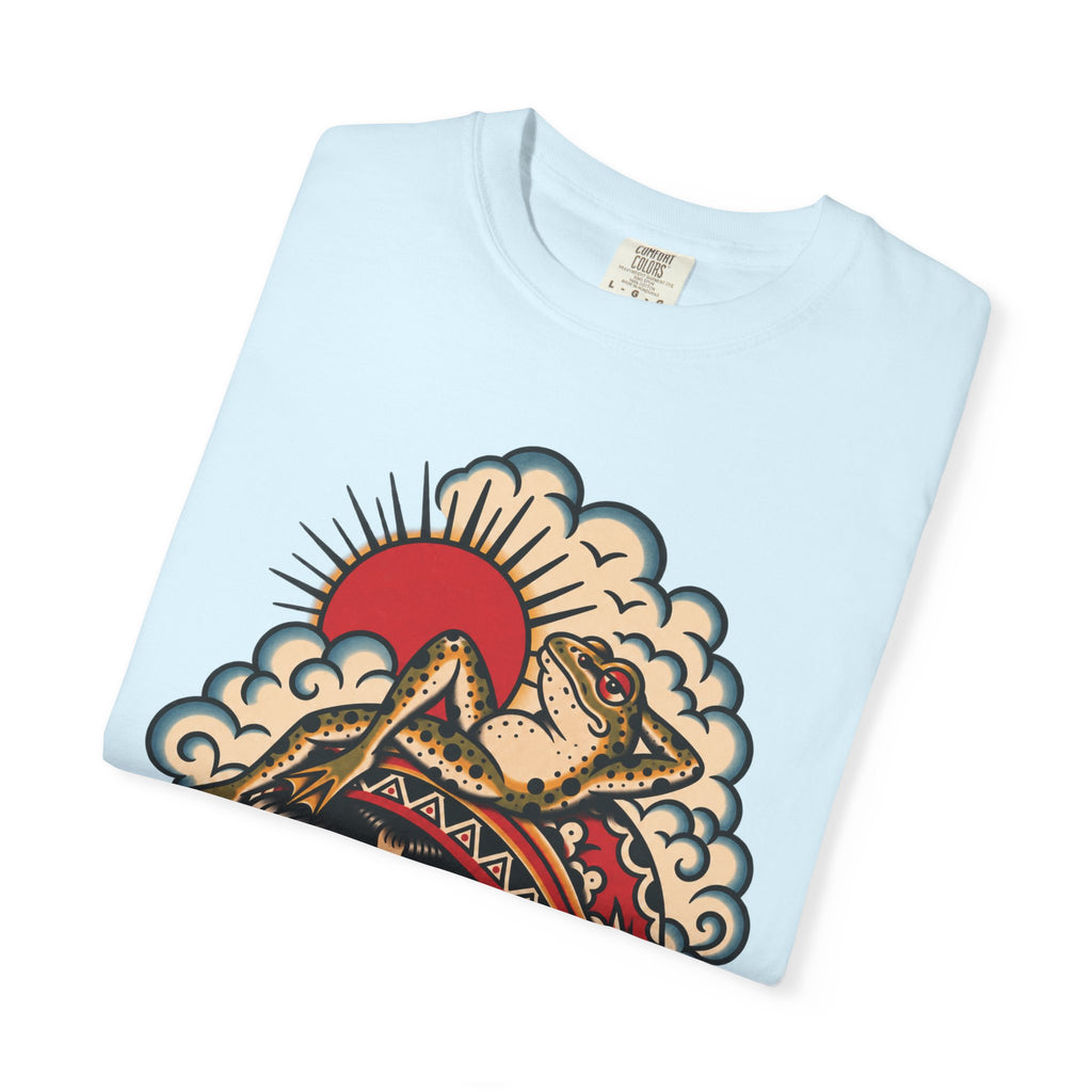 Frog & Lady of The Lake Tattoo Flash T-Shirt