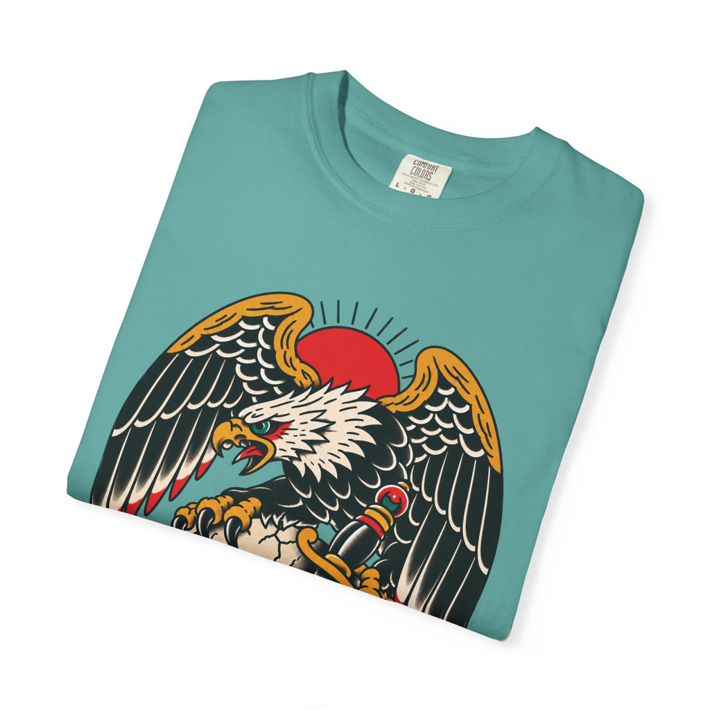 American Traditional Eagle & Skull Tattoo Flash T-Shirt