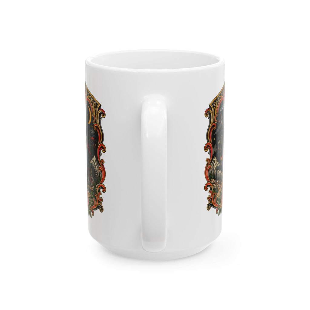 Grim Rider Tattoo Flash Coffee Mug (11oz & 15oz)