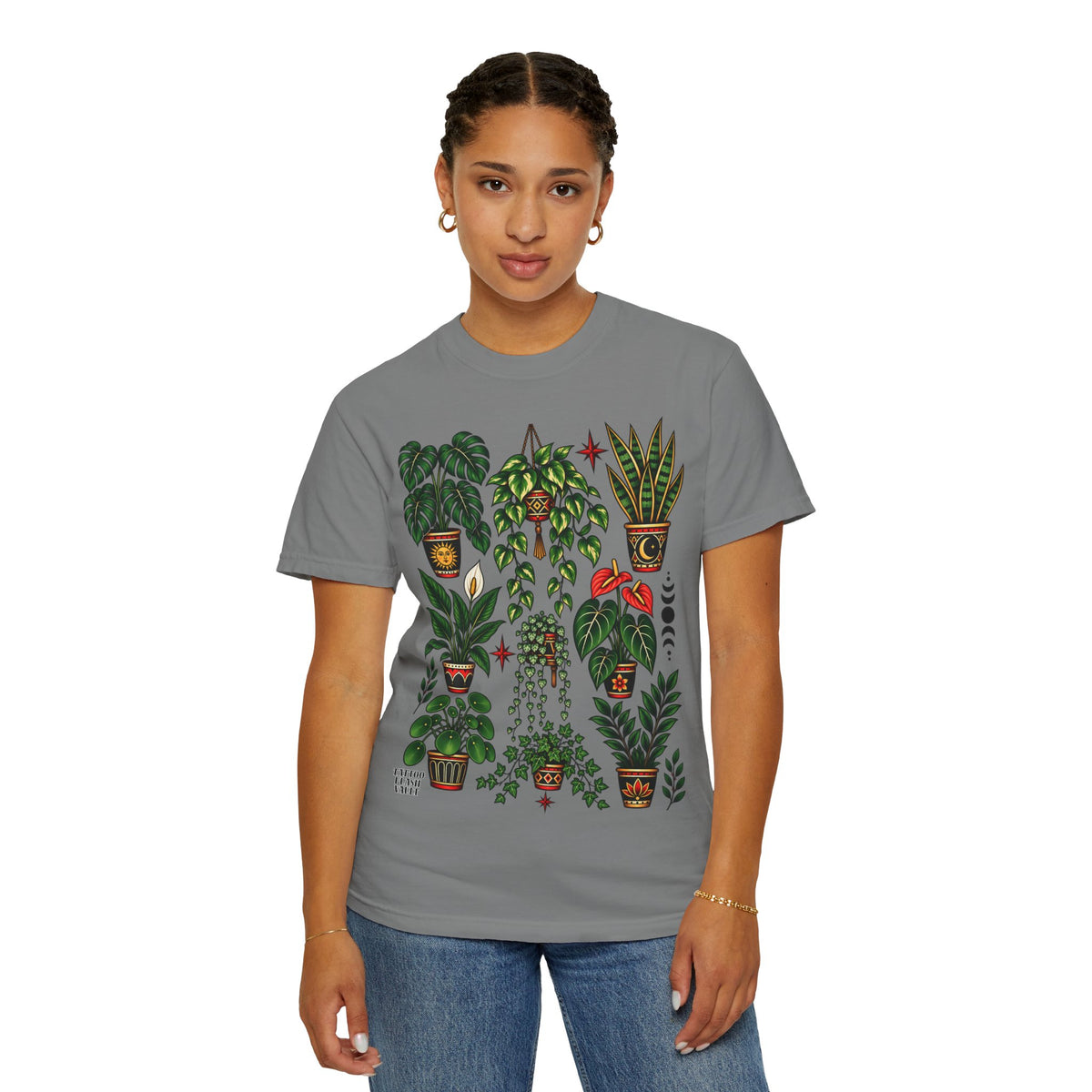 Houseplant Tattoo Flash T-Shirt