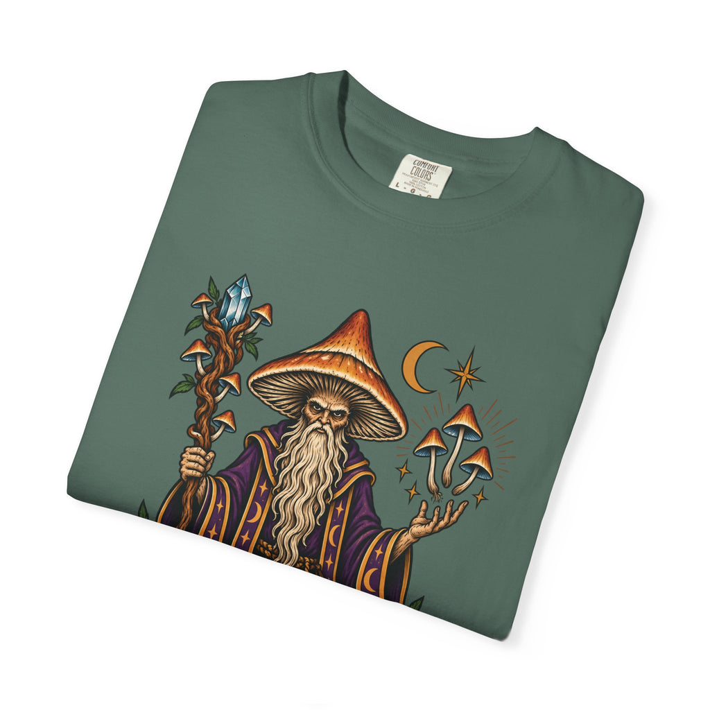 psilocybin Mushroom Wizard Tattoo Flash T-Shirt