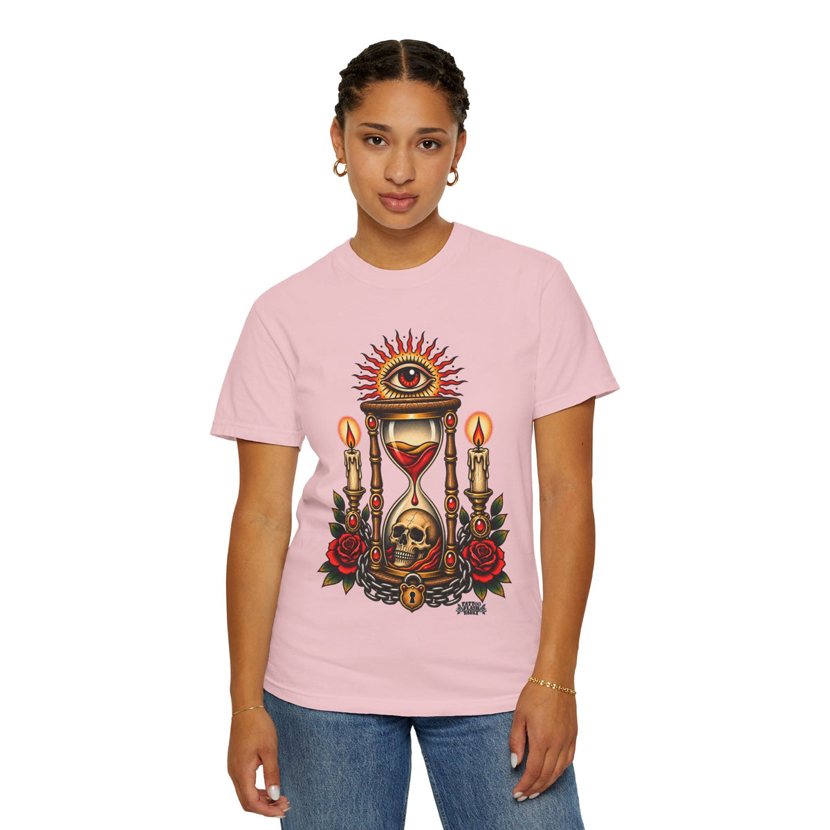 Hourglass Tattoo Flash T Shirt