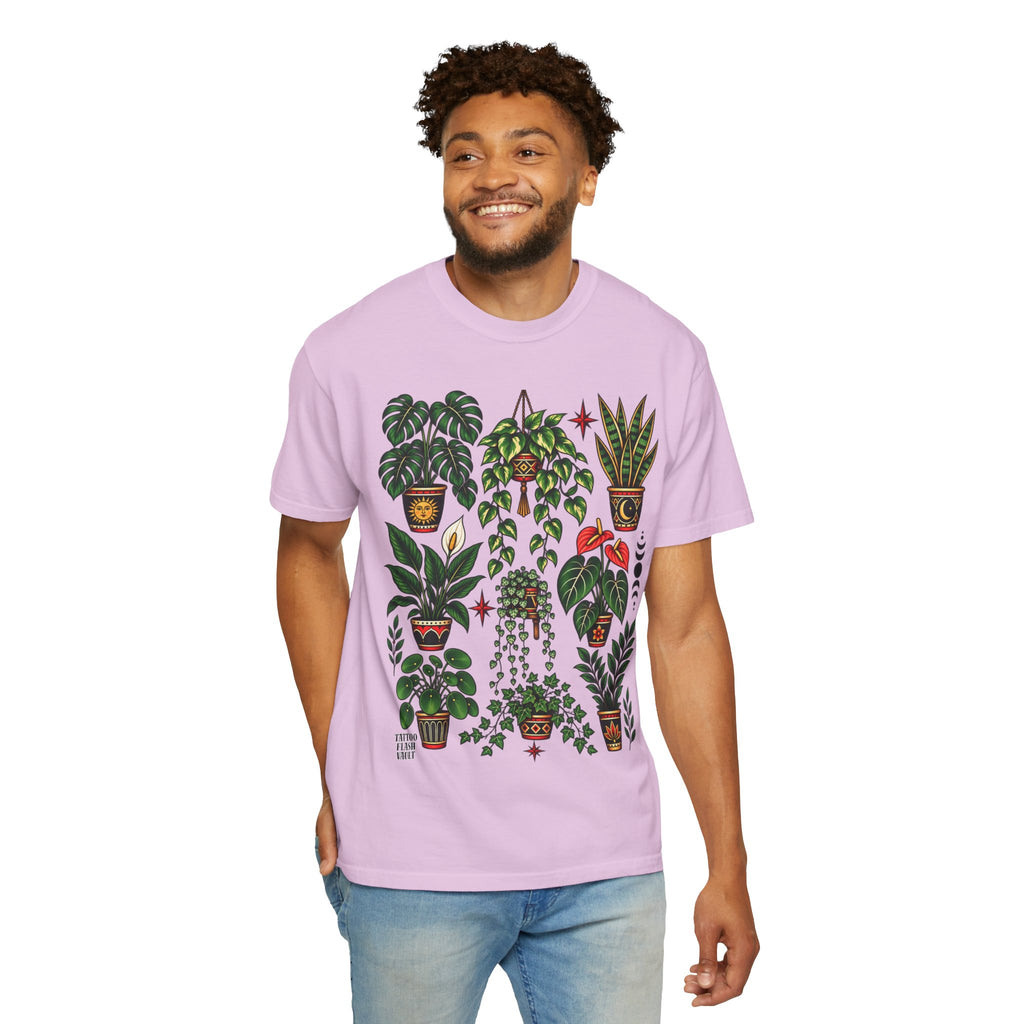 Houseplant Tattoo Flash T-Shirt