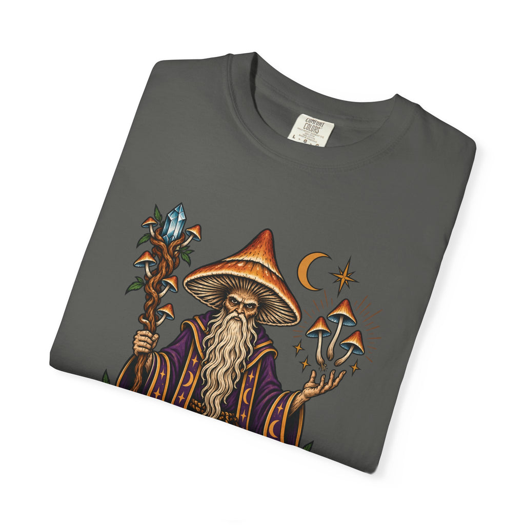 psilocybin Mushroom Wizard Tattoo Flash T-Shirt