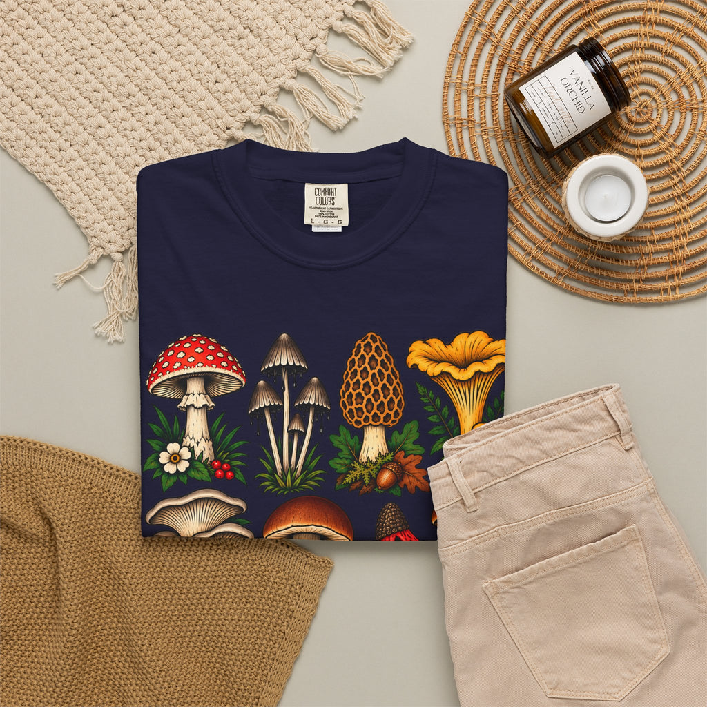 Mushroom Tattoo Flash T-Shirt
