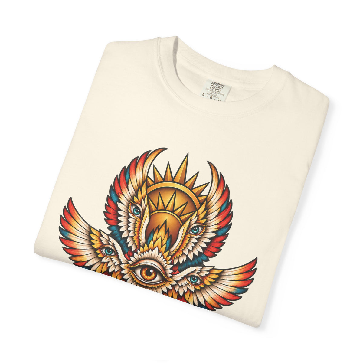 Seraphim Biblically Accurate Angel Tattoo Flash Sheet T-Shirt