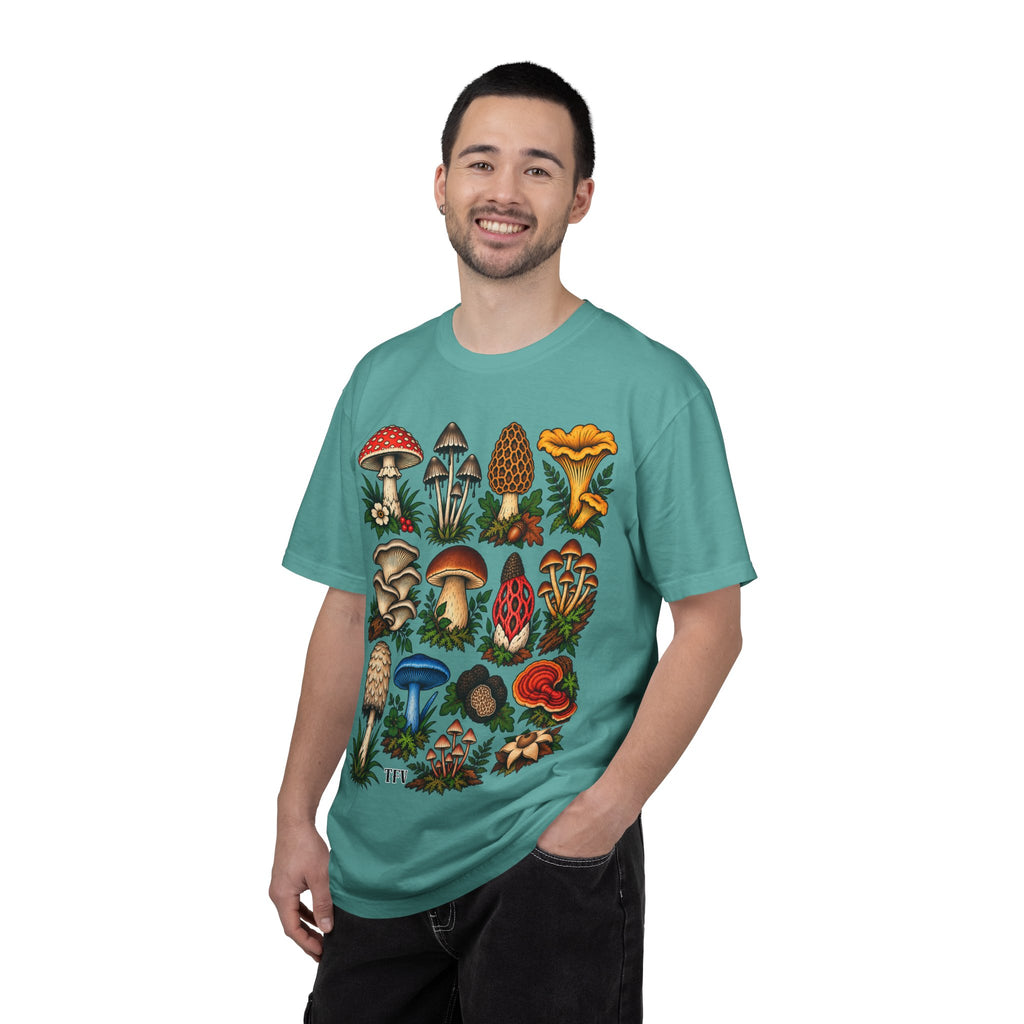 Mushroom Tattoo Flash T-Shirt