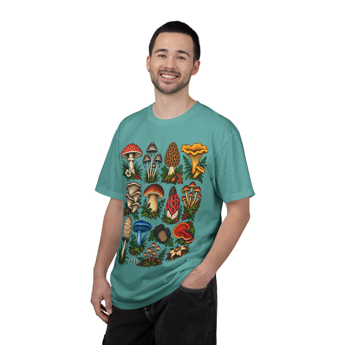Mushroom Tattoo Flash T-Shirt