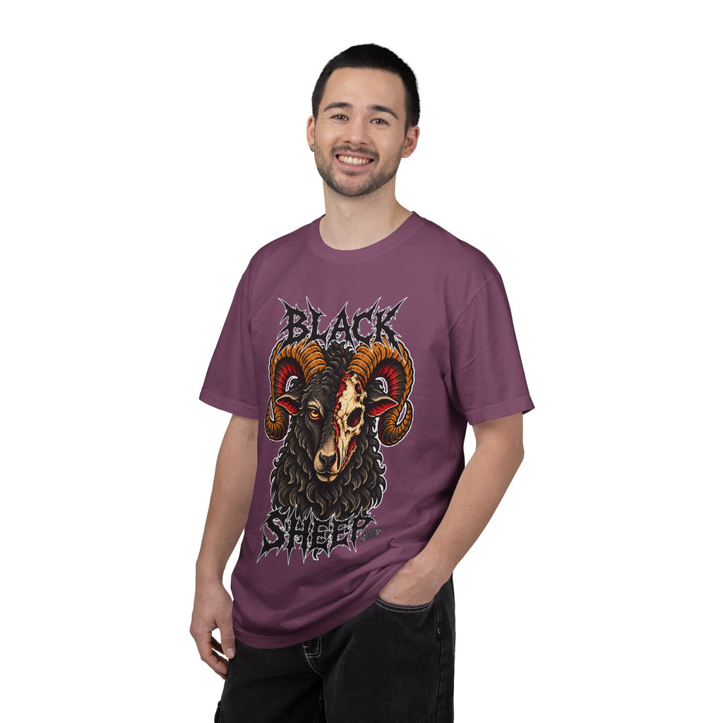 Black Sheep Tattoo Flash T-Shirt