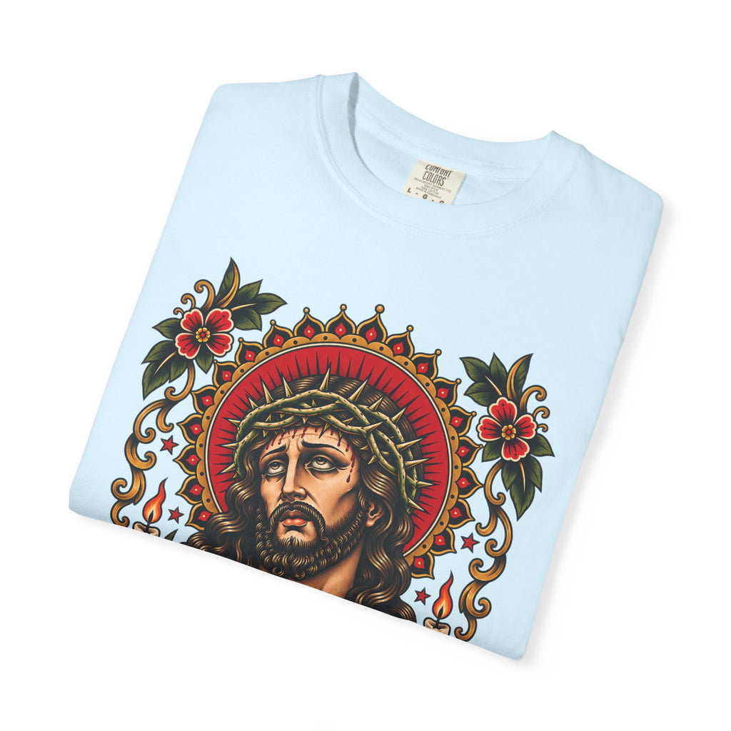 Jesus Sacred Heart Tattoo Flash T-Shirt