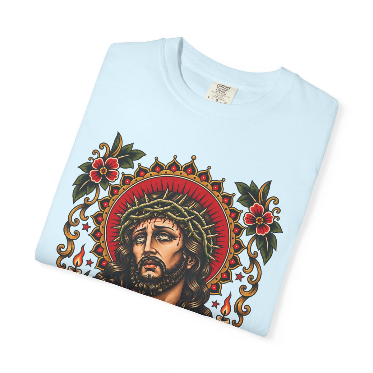 Jesus Sacred Heart Tattoo Flash T-Shirt