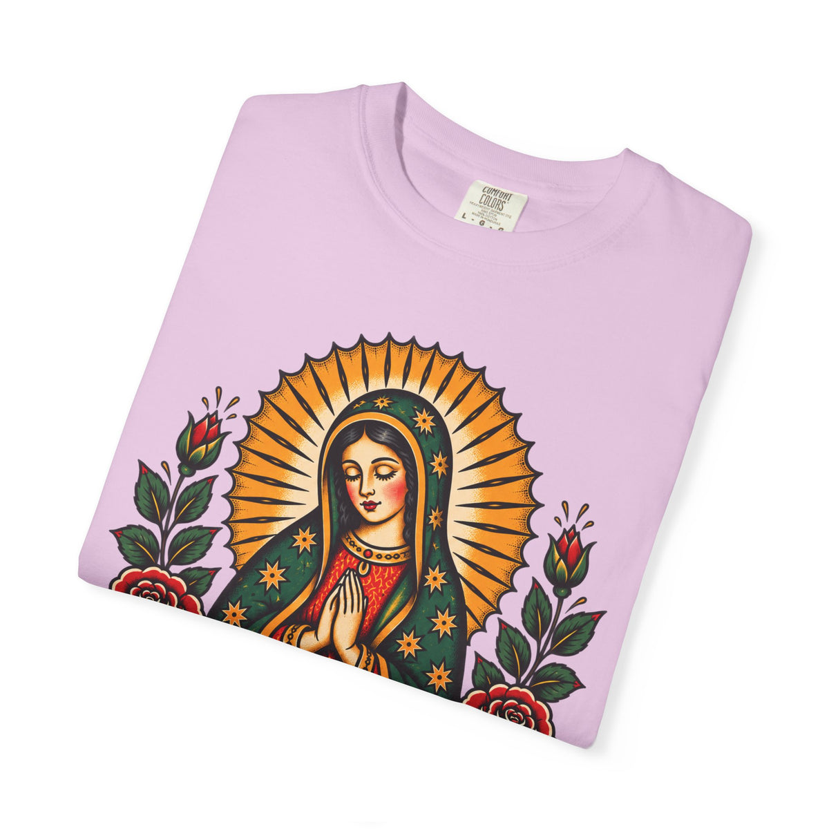 Our Lady of Guadalupe Tattoo Flash T-Shirt