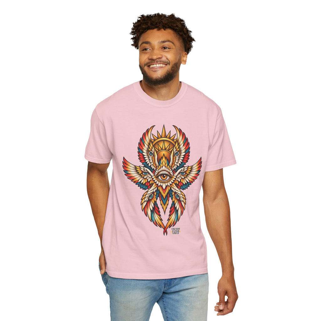 Seraphim Biblically Accurate Angel Tattoo Flash Sheet T-Shirt