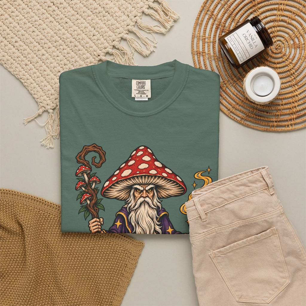 Amanita Mushroom Wizard T-Shirt