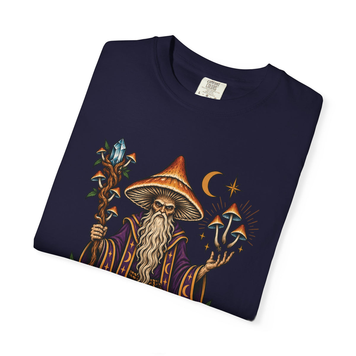 psilocybin Mushroom Wizard Tattoo Flash T-Shirt