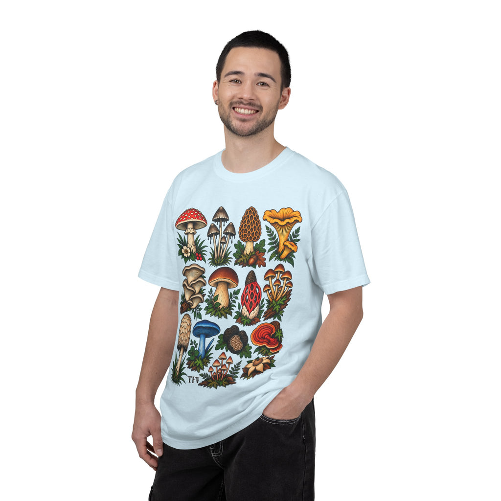 Mushroom Tattoo Flash T-Shirt