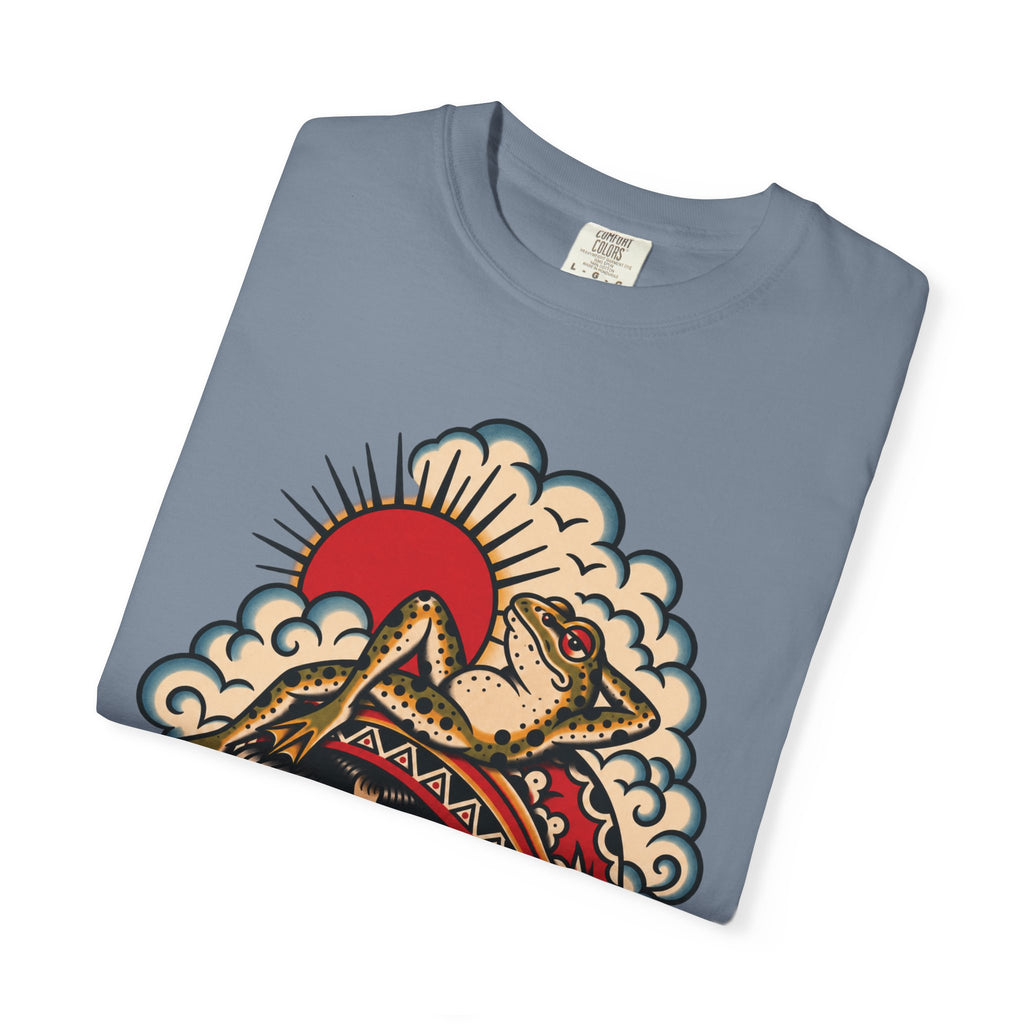 Frog & Lady of The Lake Tattoo Flash T-Shirt
