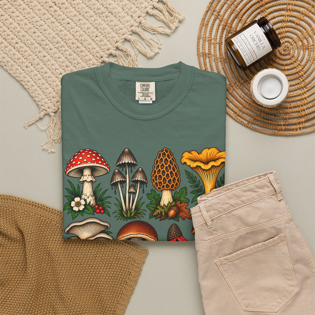 Mushroom Tattoo Flash T-Shirt
